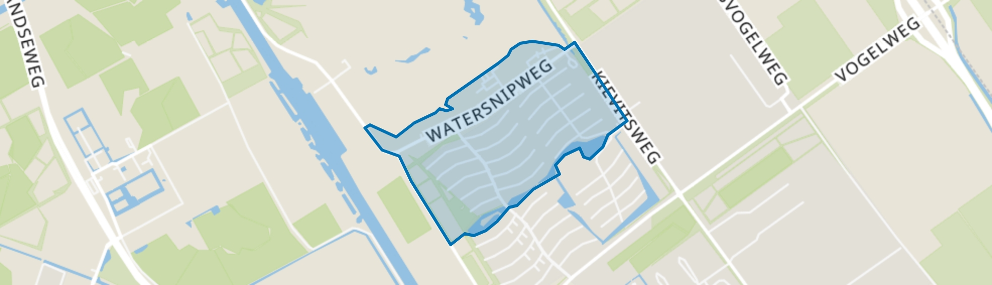 Vogelhorst Noord, Almere map