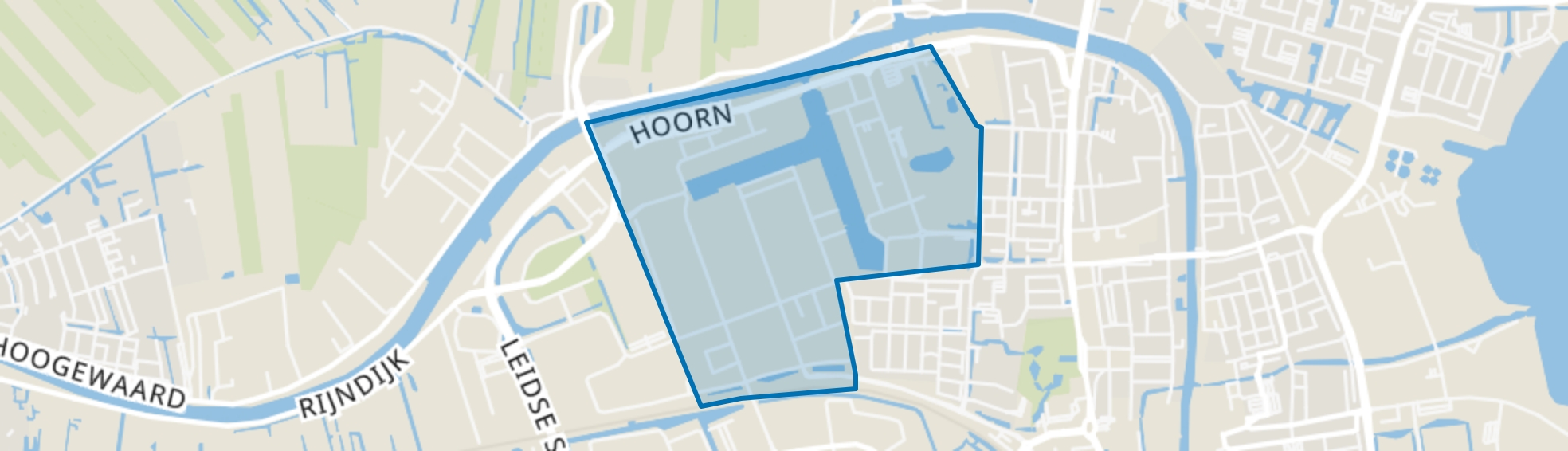 Bedrijventerrein Rijnhaven-Oost, Alphen aan den Rijn map