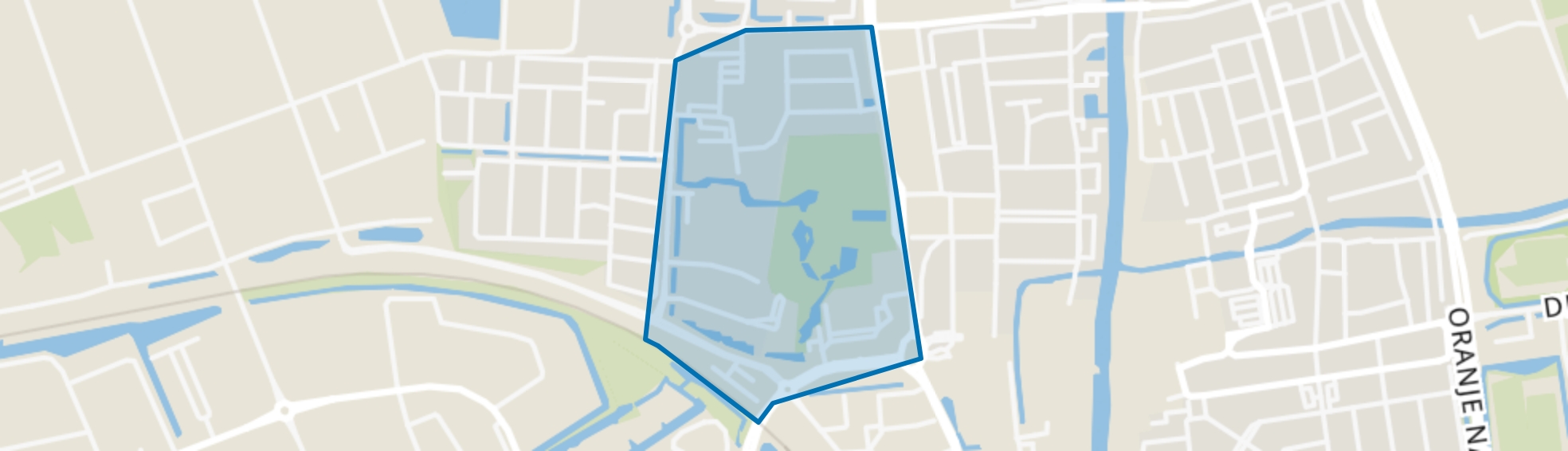 Bospark, Alphen aan den Rijn map