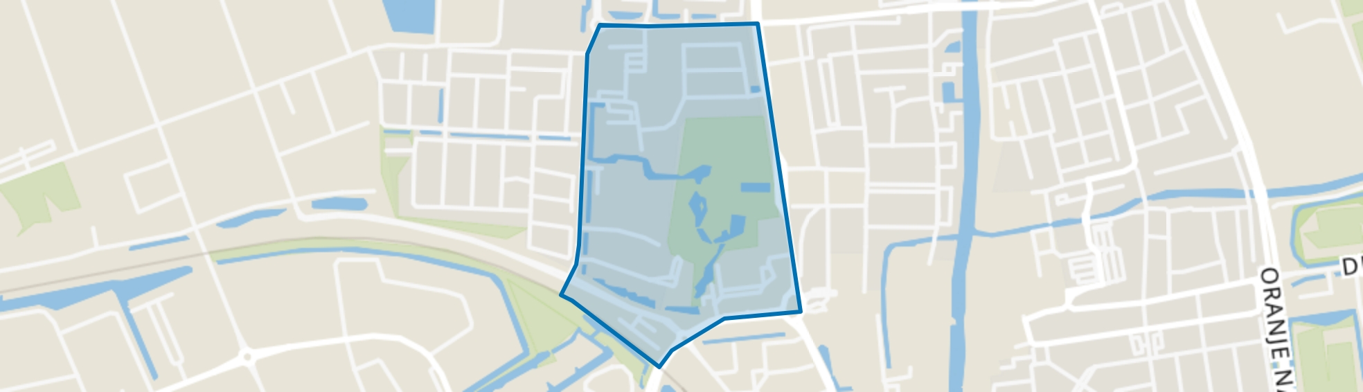 Bospark, Alphen aan den Rijn map