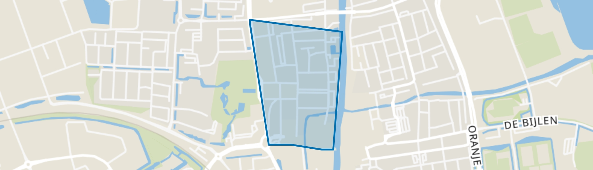 Burgemeester Visserpark, Alphen aan den Rijn map
