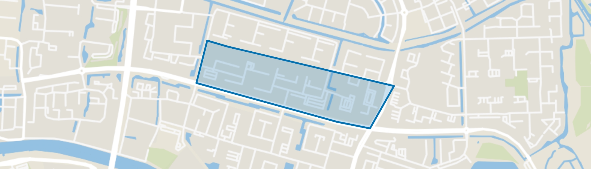 Componistenbuurt-Zuid, Alphen aan den Rijn map