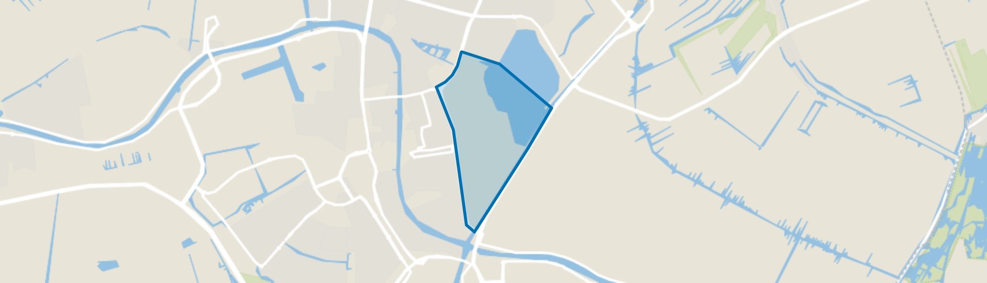 De Bijlen, Alphen aan den Rijn map