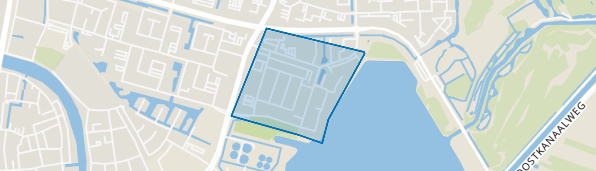 Edelstenenbuurt, Alphen aan den Rijn map