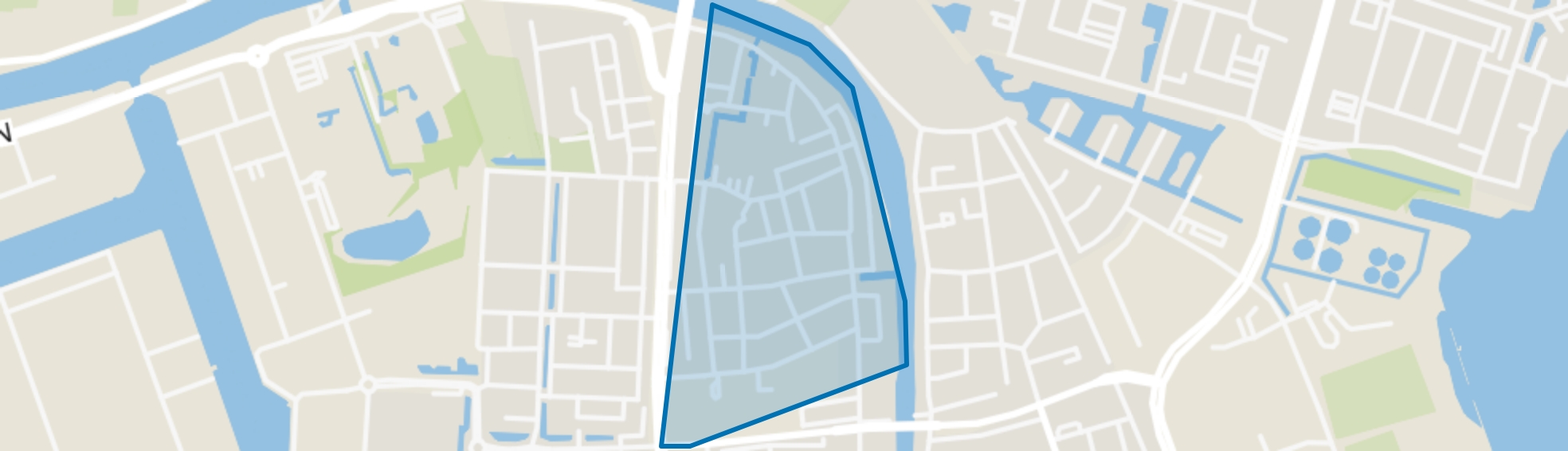 Emmalaan, Alphen aan den Rijn map