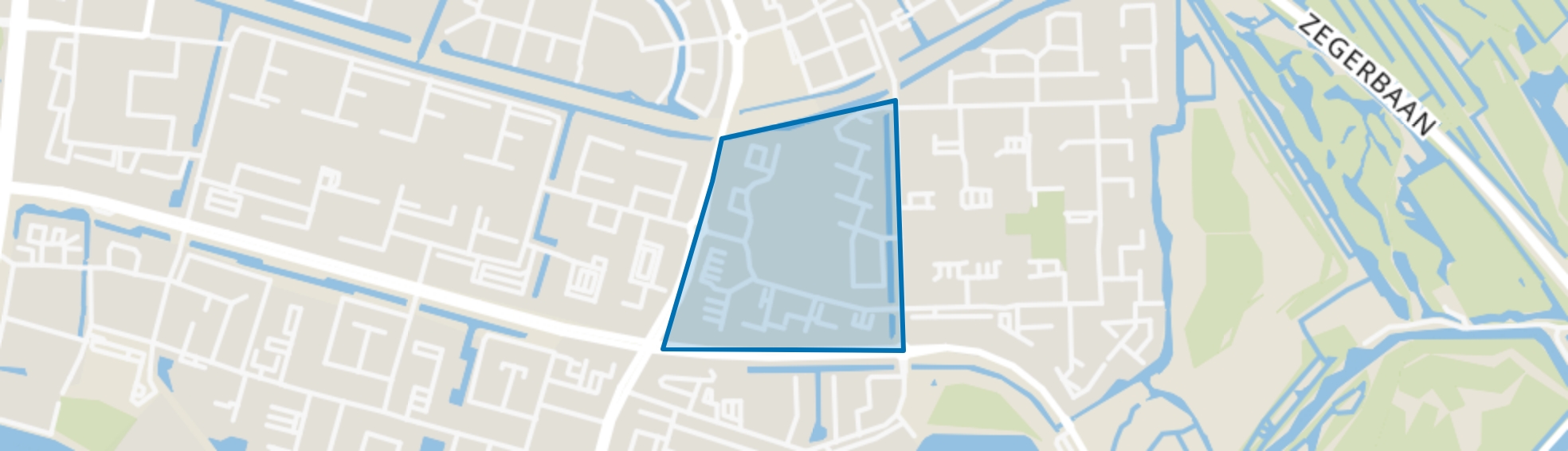 Ericapark, Alphen aan den Rijn map