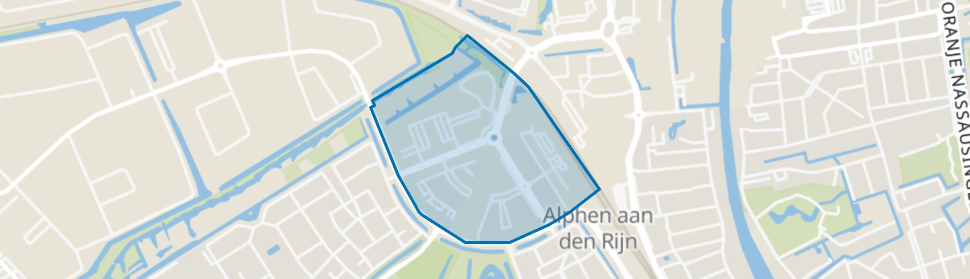 Europaplein, Alphen aan den Rijn map