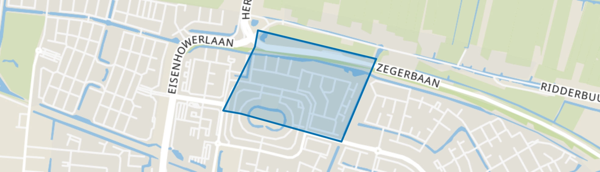 Horstenbuurt-Noord, Alphen aan den Rijn map
