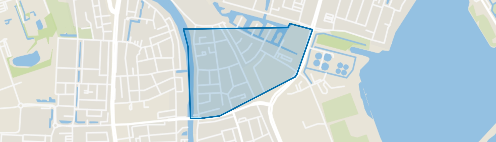 Nieuwe Sloot, Alphen aan den Rijn map