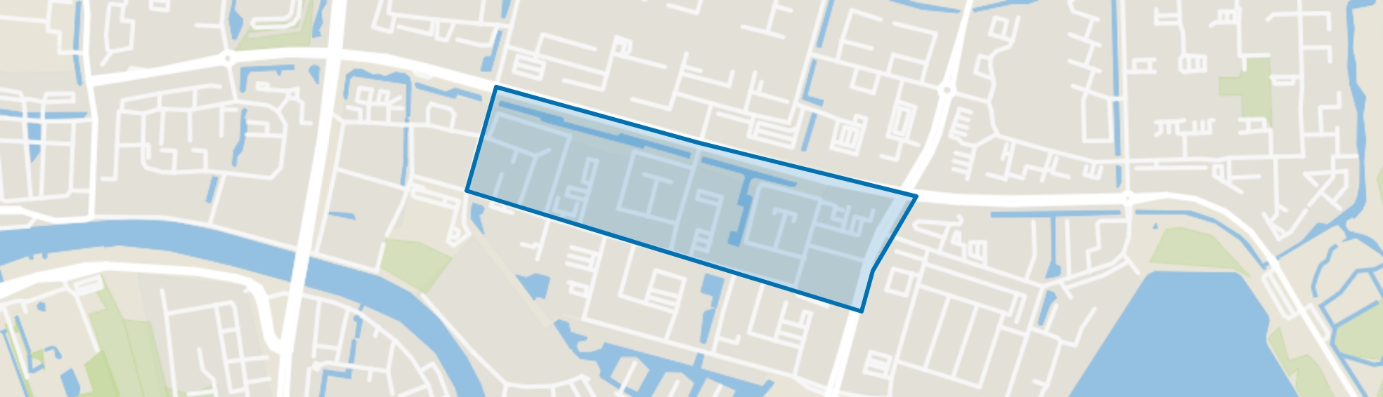 Planetenbuurt-Noord, Alphen aan den Rijn map