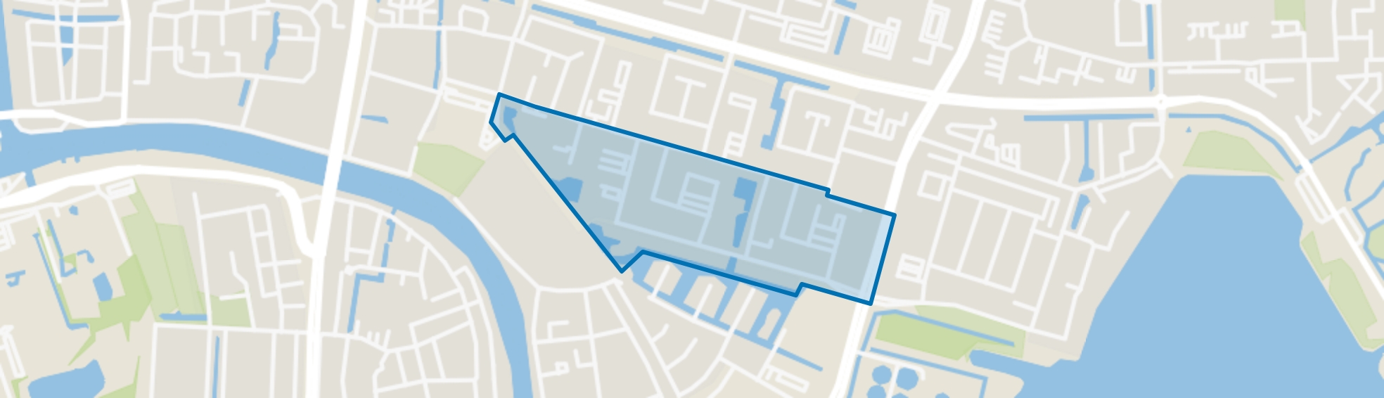 Planetenbuurt-Zuid, Alphen aan den Rijn map