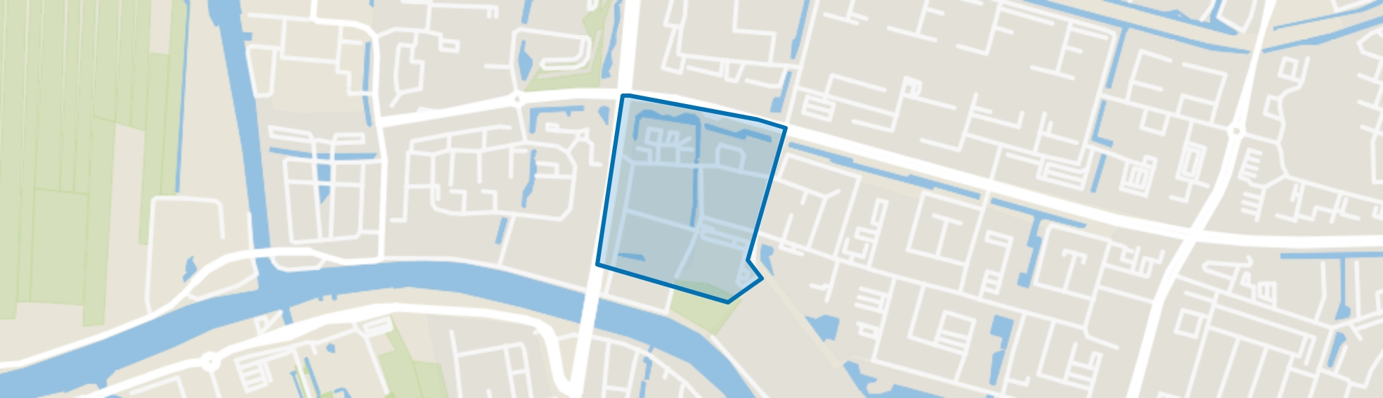 Rijnoord, Alphen aan den Rijn map