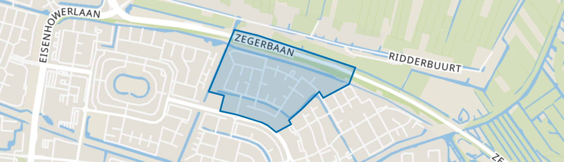 Steinenbuurt, Alphen aan den Rijn map