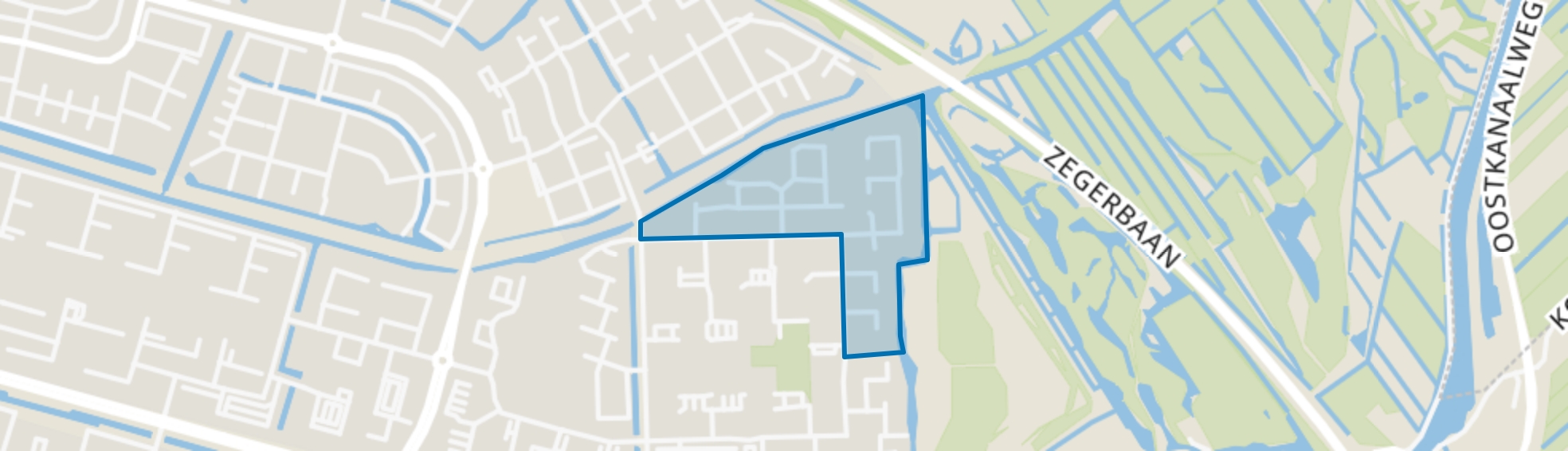Weidebloemenbuurt-Noord, Alphen aan den Rijn map