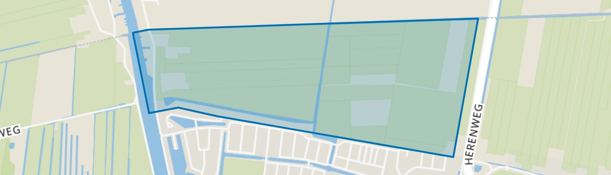 Woubrugseweg, Alphen aan den Rijn map
