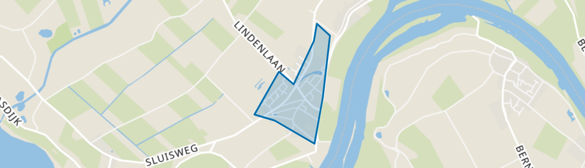 Kern Alphen, Alphen (GE) map