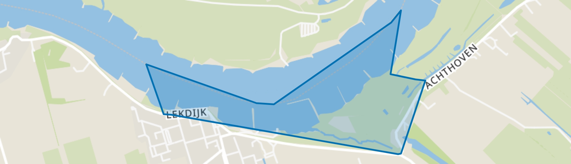 Sluis buitengebied, Ameide map