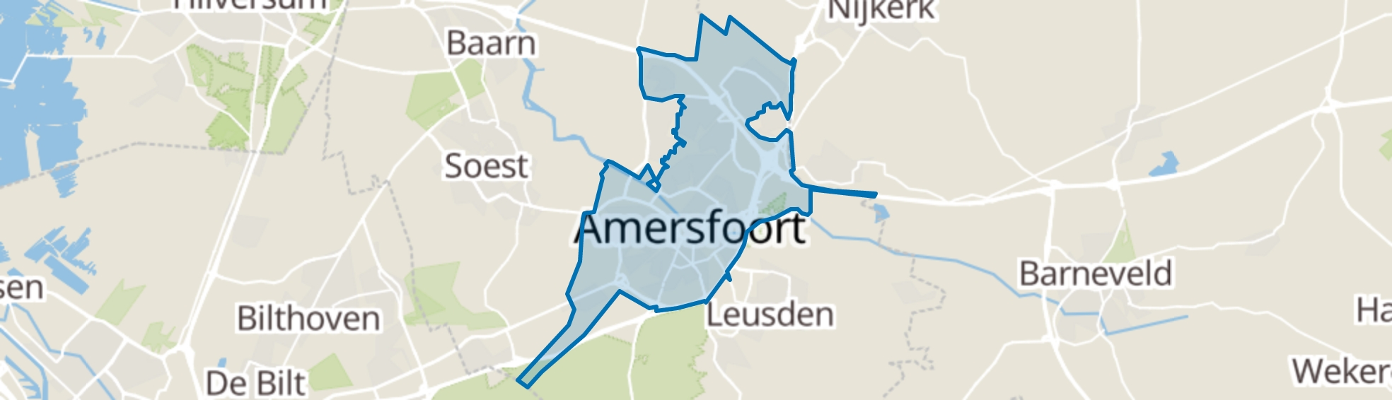 Amersfoort map