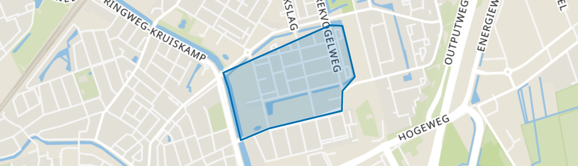 Albatrosstraat, Amersfoort map
