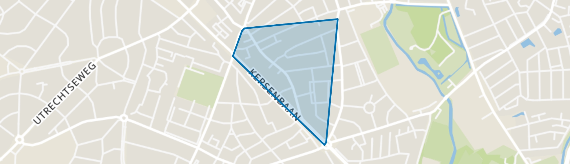 Albert Cuypstraat, Amersfoort map