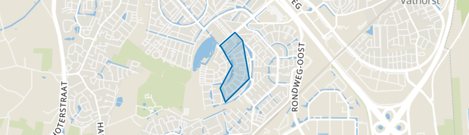 Architectenbuurt-Oost, Amersfoort map