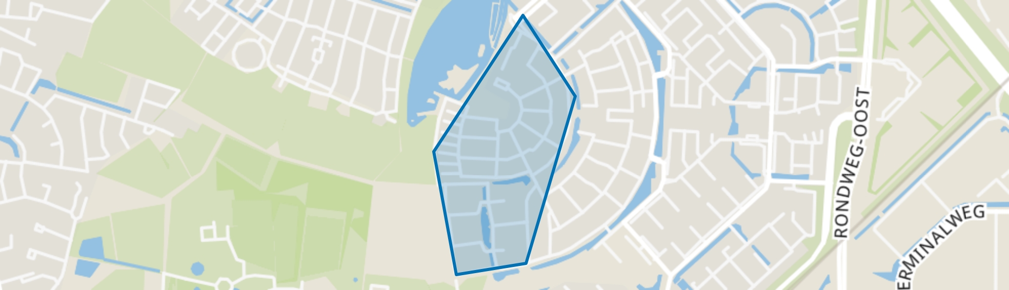 Architectenbuurt-West, Amersfoort map