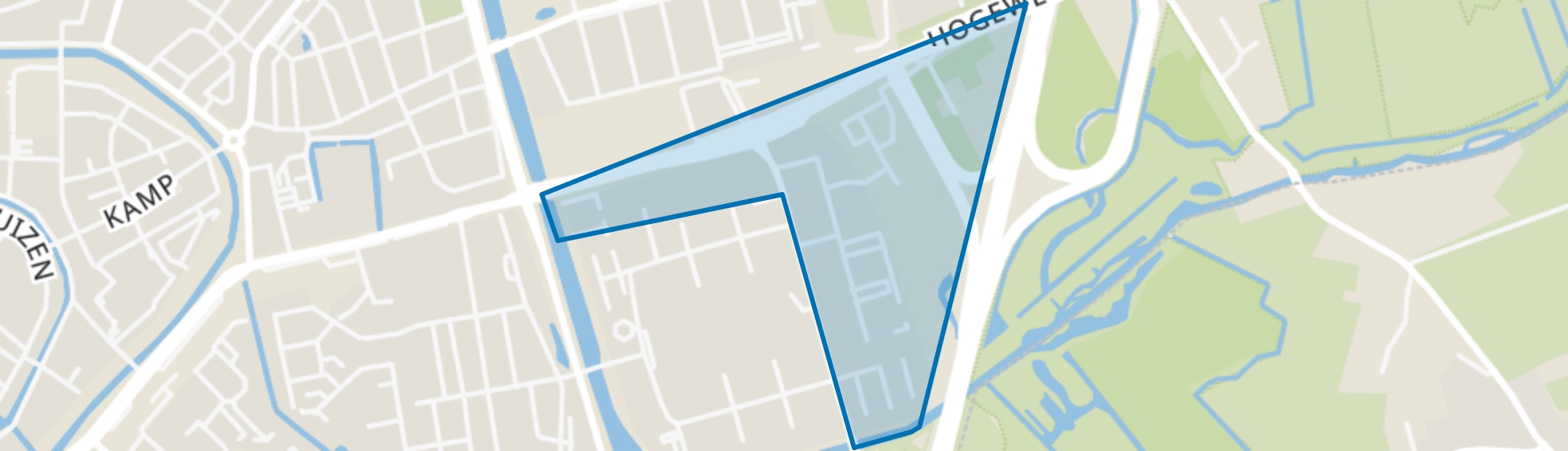 Ariaweg, Amersfoort map