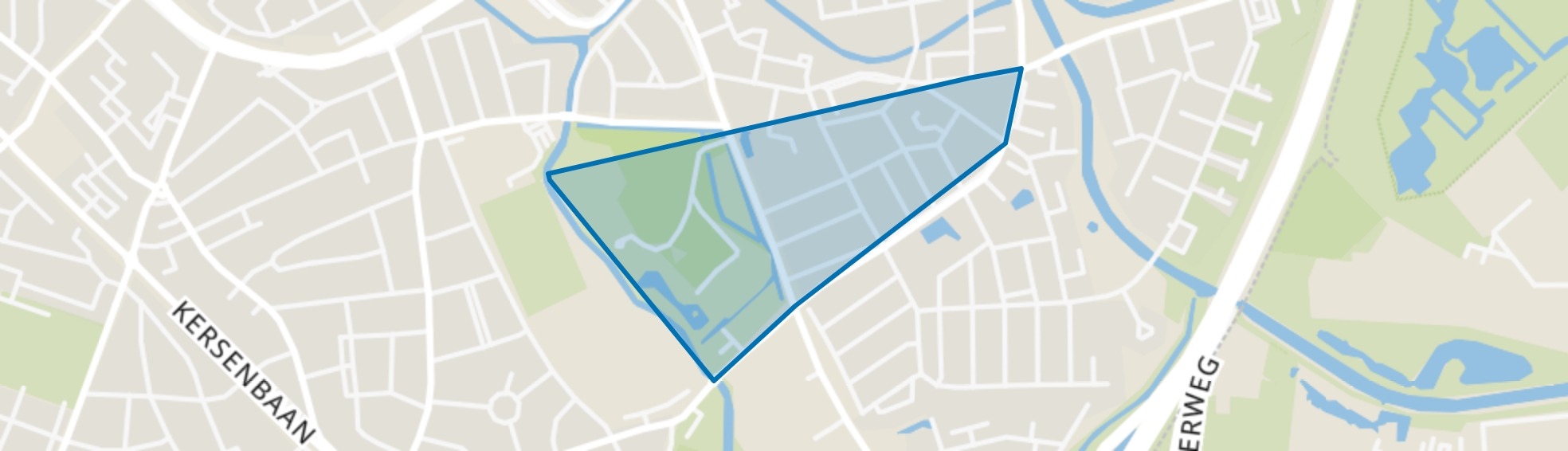 Bachweg-Zuid, Amersfoort map