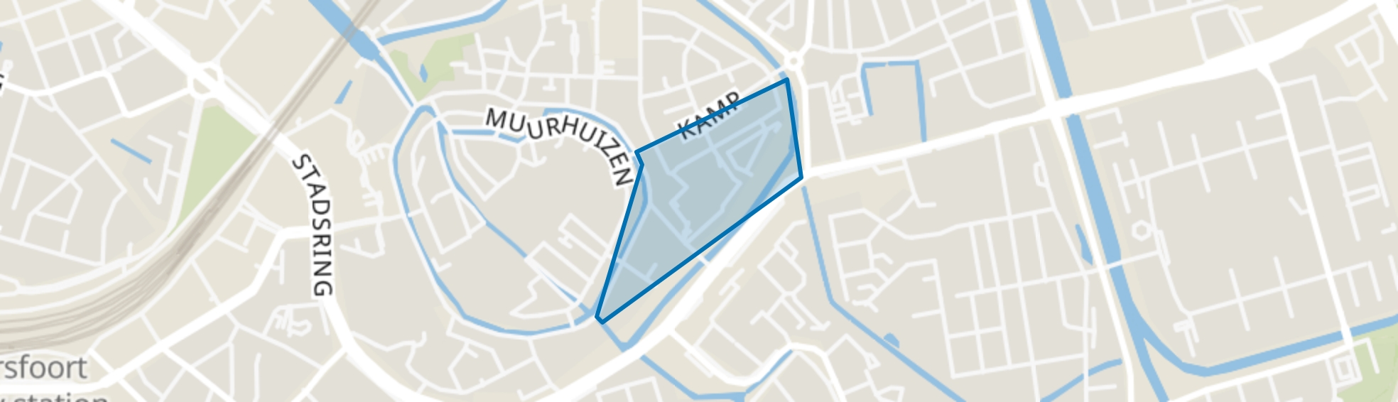 Beestenmarkt, Amersfoort map