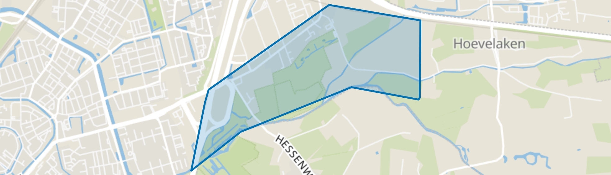 Bloeidaal, Amersfoort map
