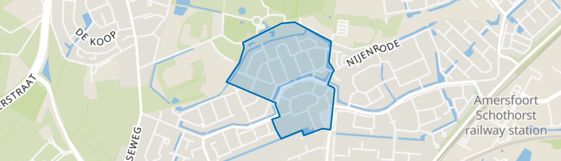 Camera Obscurastraat e.o., Amersfoort map