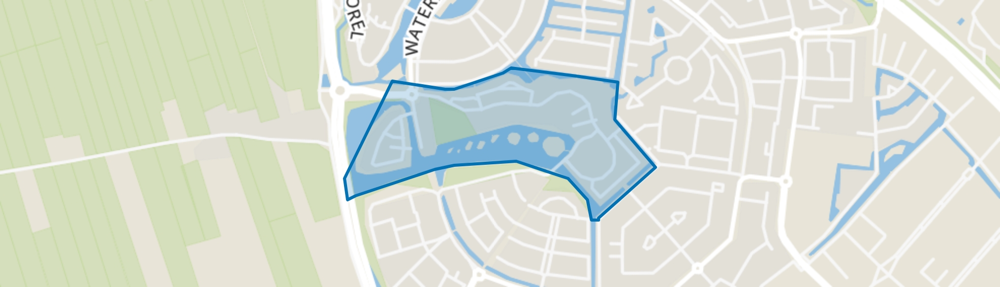 Centrum / Waterpark, Amersfoort map