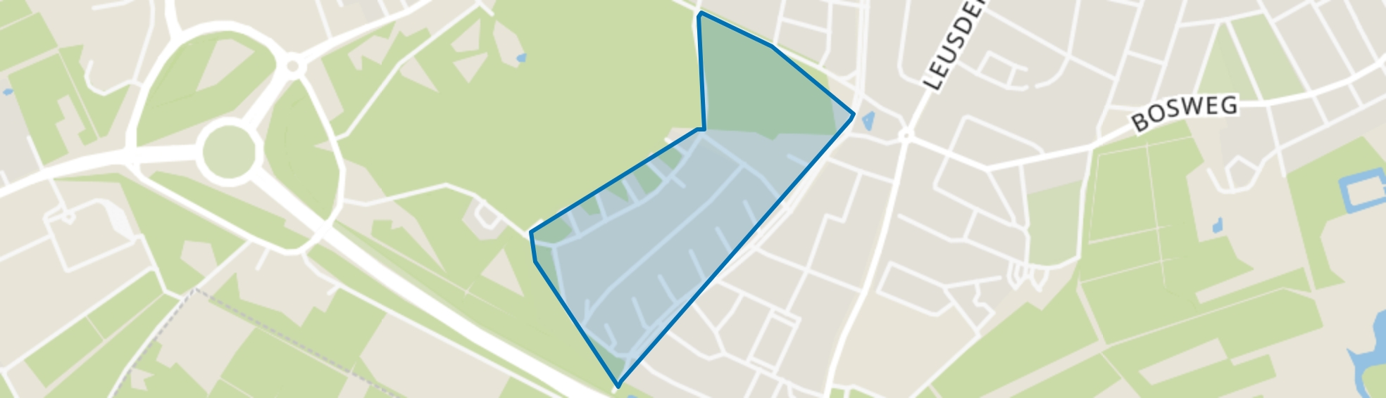 Curacaolaan, Amersfoort map