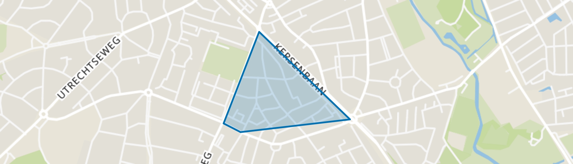 De Driehoek, Amersfoort map