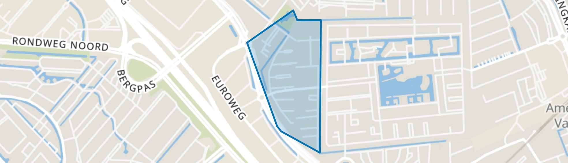 Duisterweg, Amersfoort map