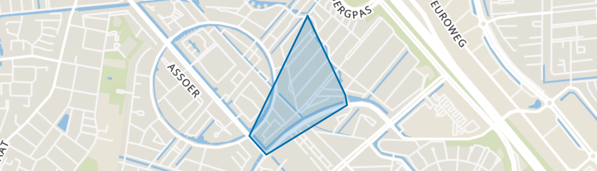Groote Kreek, Amersfoort map