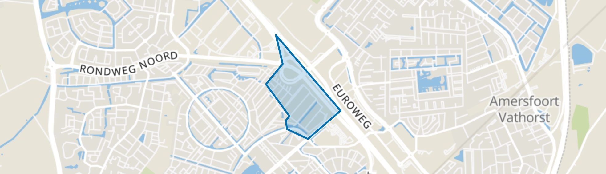 Het Hallehuis, Amersfoort map