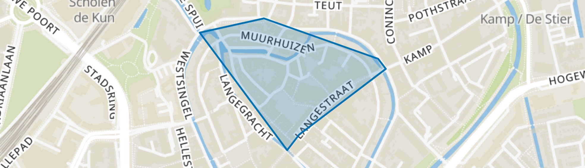 Hof, Amersfoort map