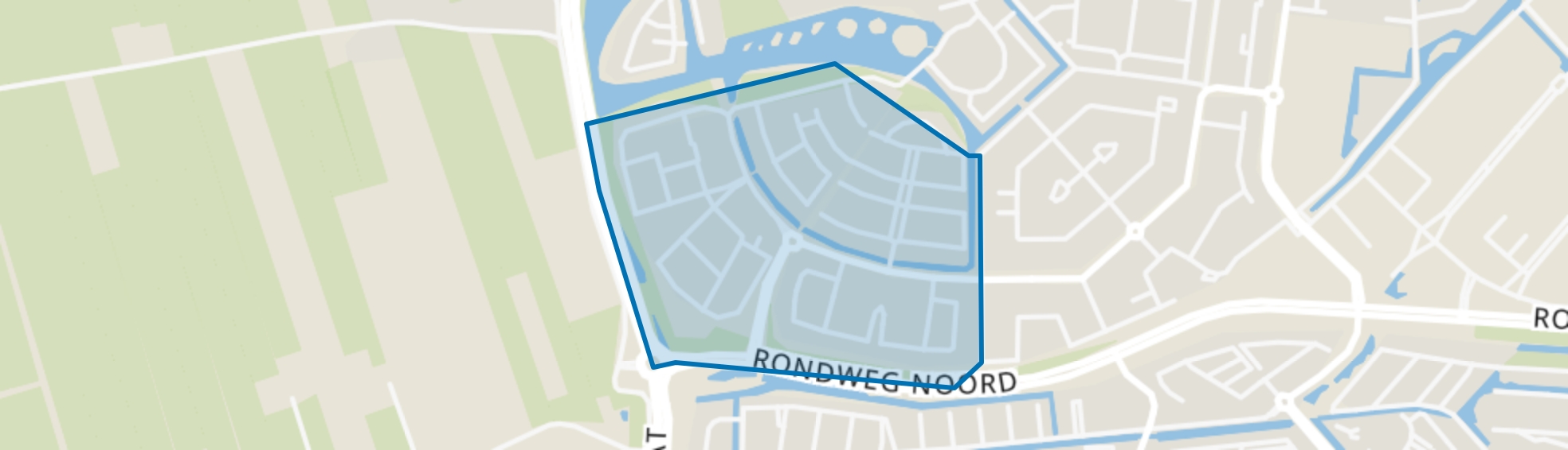 Hoge Hoven, Amersfoort map