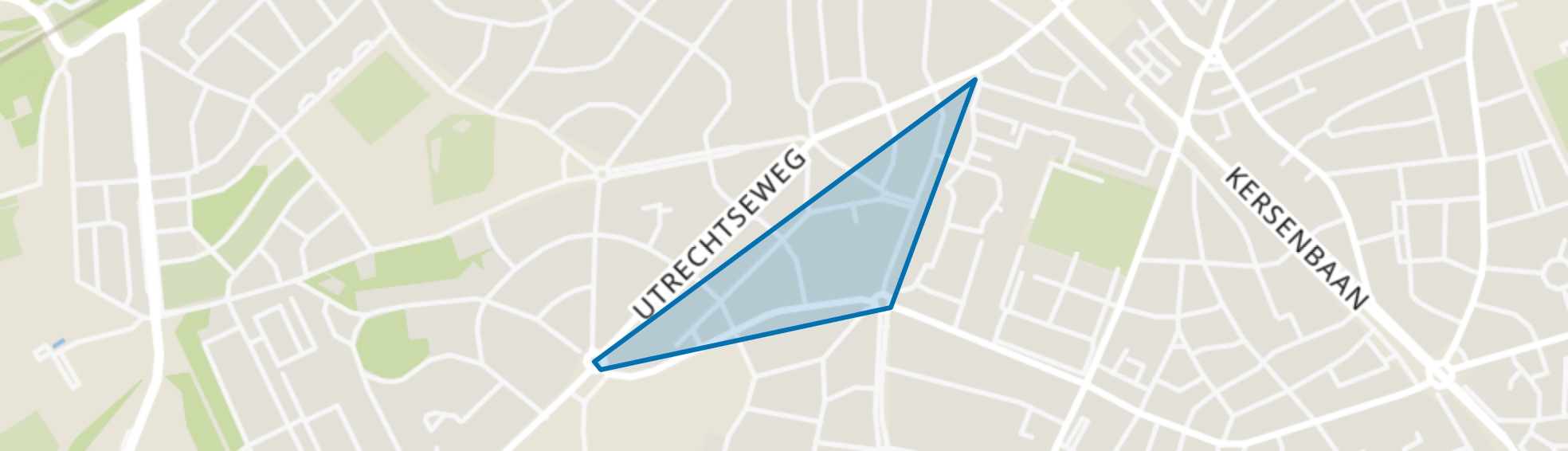 Huygenslaan, Amersfoort map