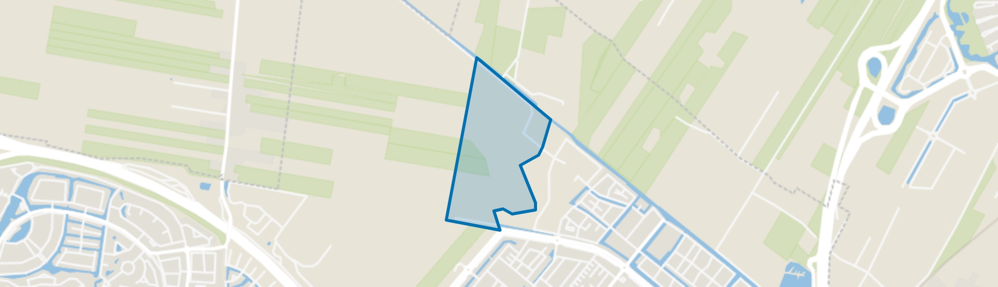 Laakse Tuinen, Amersfoort map