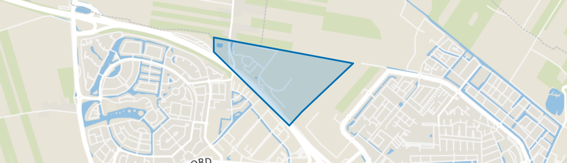 Lindeboomseweg, Amersfoort map