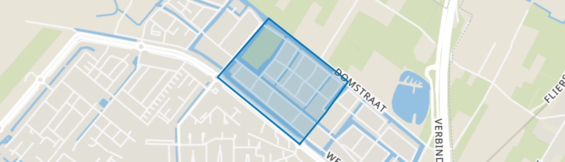 Muidenkade, Amersfoort map