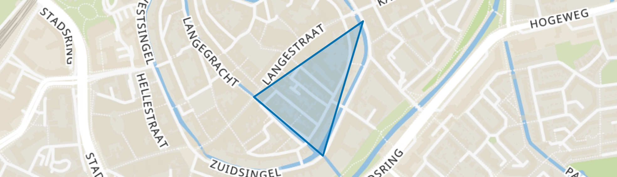 Nieuwstraat, Amersfoort map