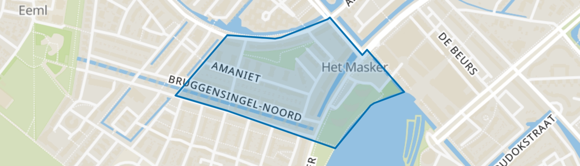 Paddenstoelenbuurt, Amersfoort map