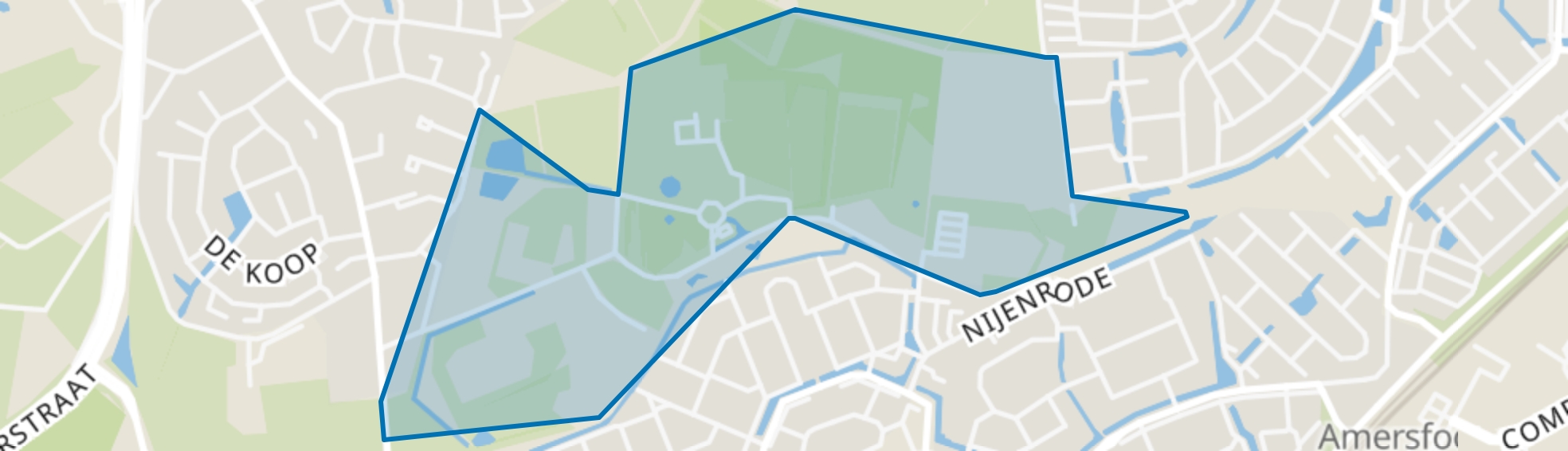 Park Schothorst-Zuid, Amersfoort map