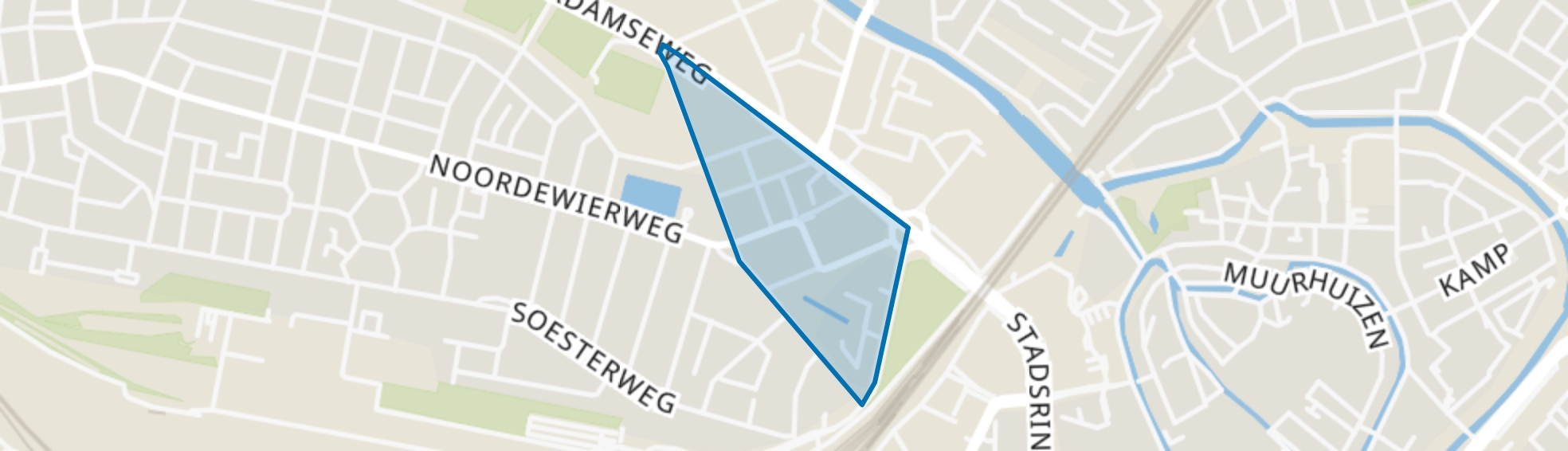 Puntenburg, Amersfoort map