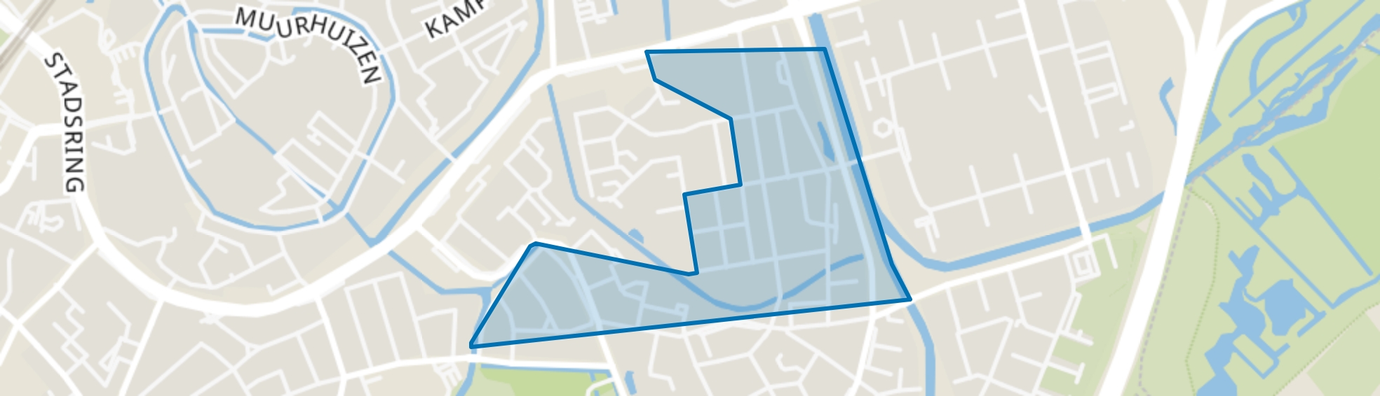 Randenbroekerweg, Amersfoort map