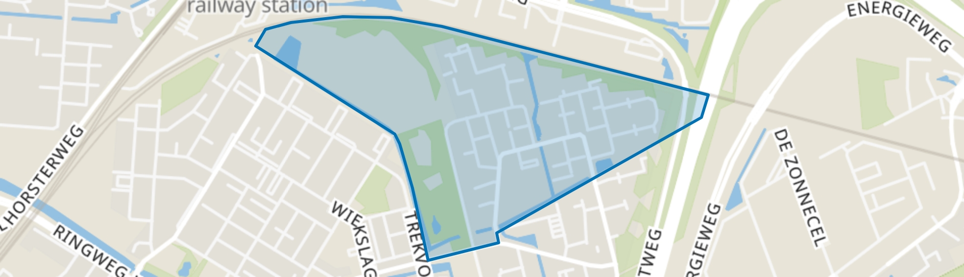 Rustenburg-Noord, Amersfoort map