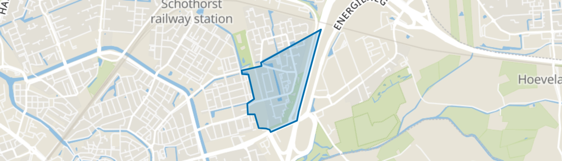 Rustenburg-Zuid, Amersfoort map